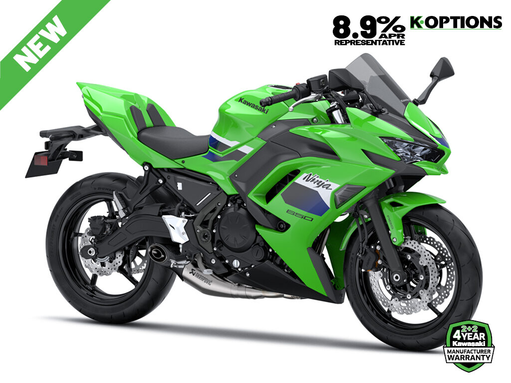 2026 Ninja 650 Akrapovic Performance