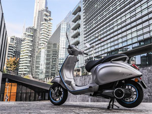 Vespa Elettrica is recognised at the Compasso d’Oro awards